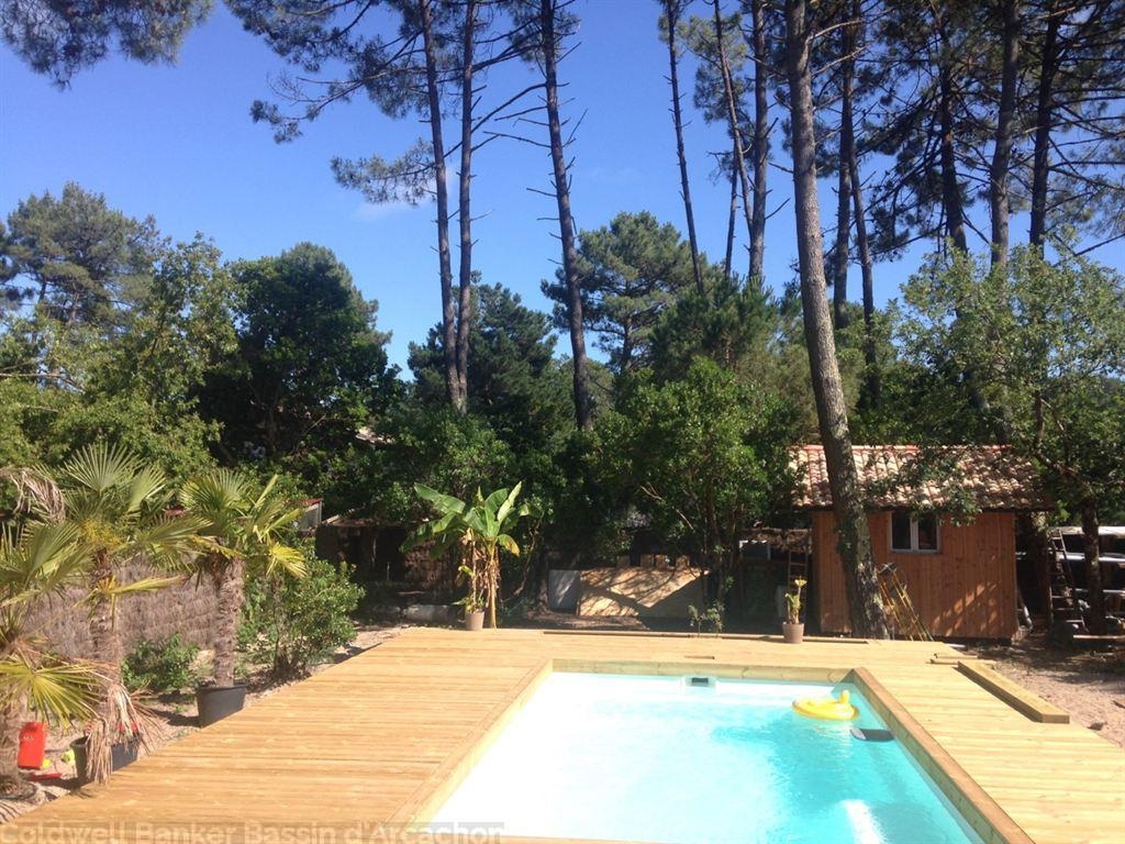 Villa en bois avec piscine à vendre au Cap Ferret
