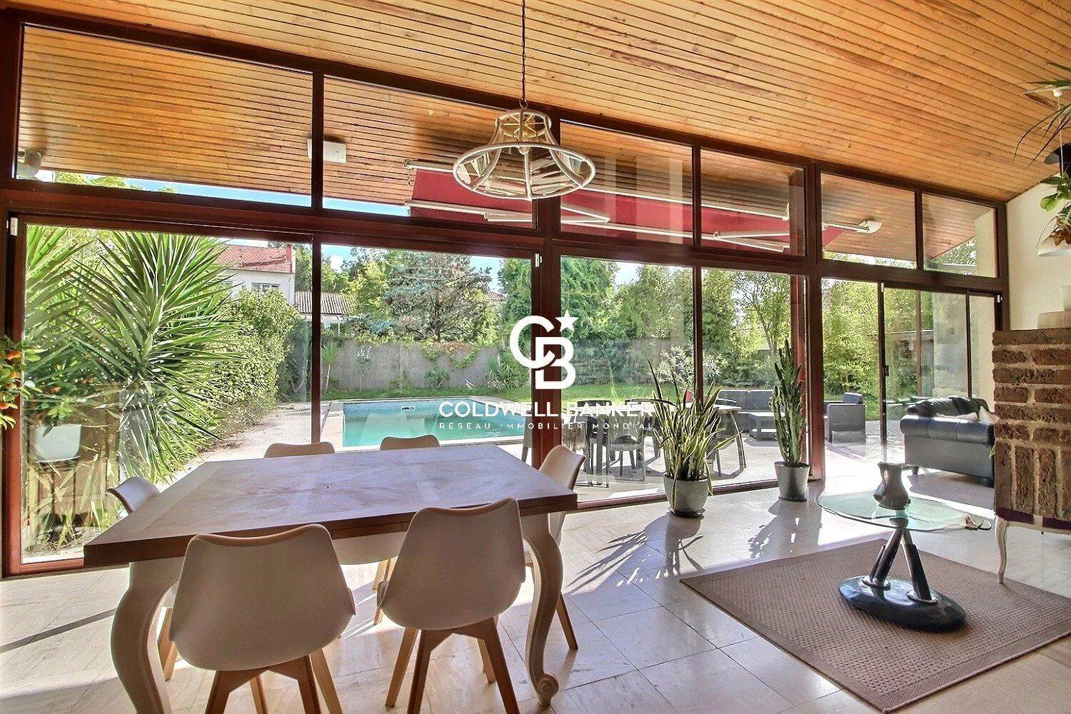 Maison d'architecte familiale avec jardin et piscine Bordeaux - Parc Bordelais