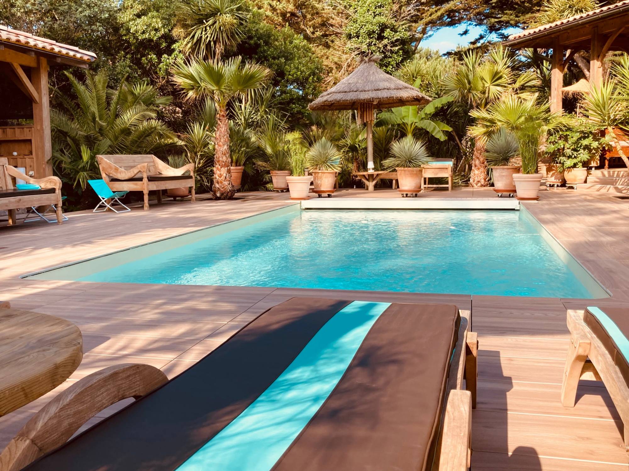 Location villa de standing 6 chambres avec piscine chauffée - Cap Ferret