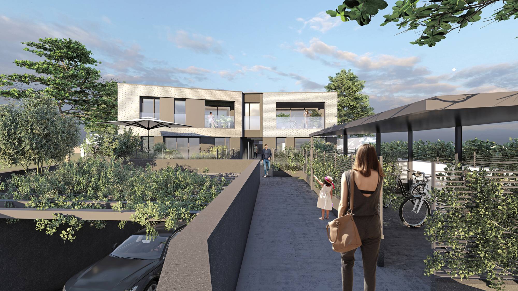 Appartement à vendre à Bordeaux – résidence neuve intimiste avec extérieurs et stationnements