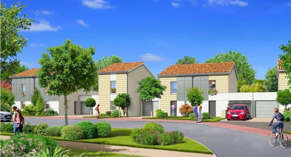 Villa neuve 3 chambres avec jardin à vendre proche de Bordeaux 