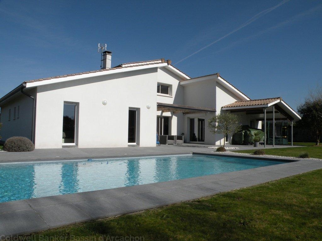 Villa contemporaine 4 chambres à vendre proche de Bordeaux  Le Barp