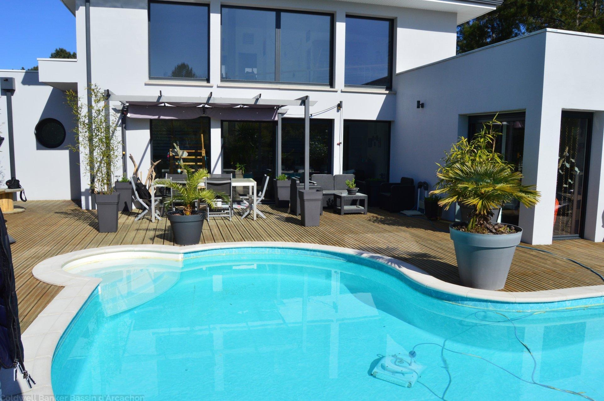 Acheter une grande maison avec piscine à LEGE CAP FERRET 