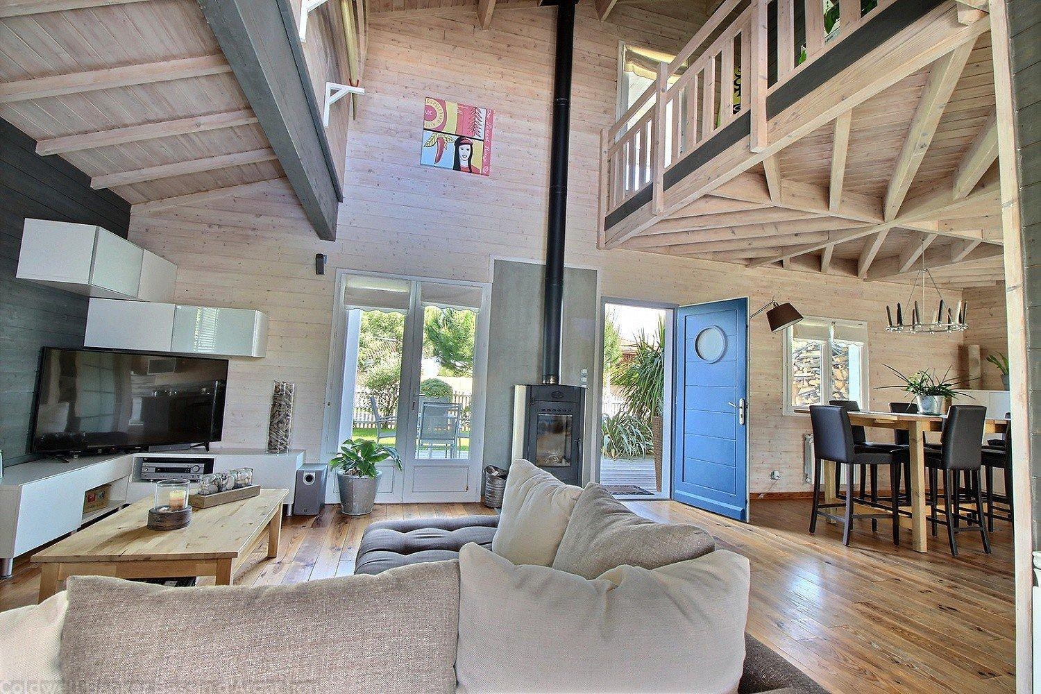 A vendre maison récente à ossature bois sur le bassin d'arcachon