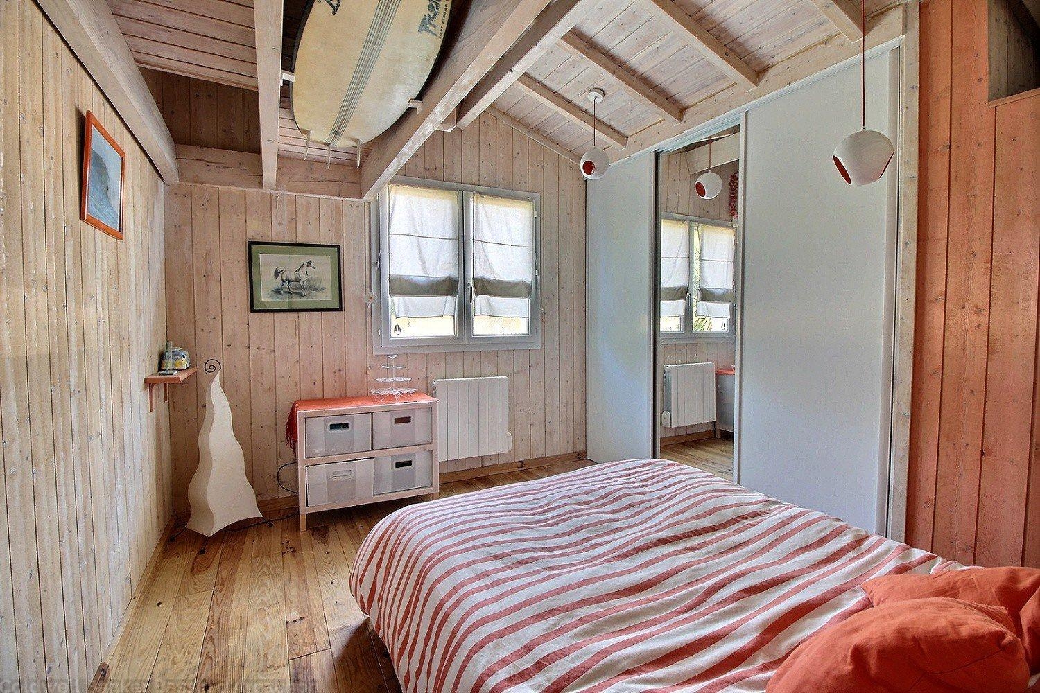 Maison contemporaine ossature bardage bois à vendre sur le bassin d arcachon