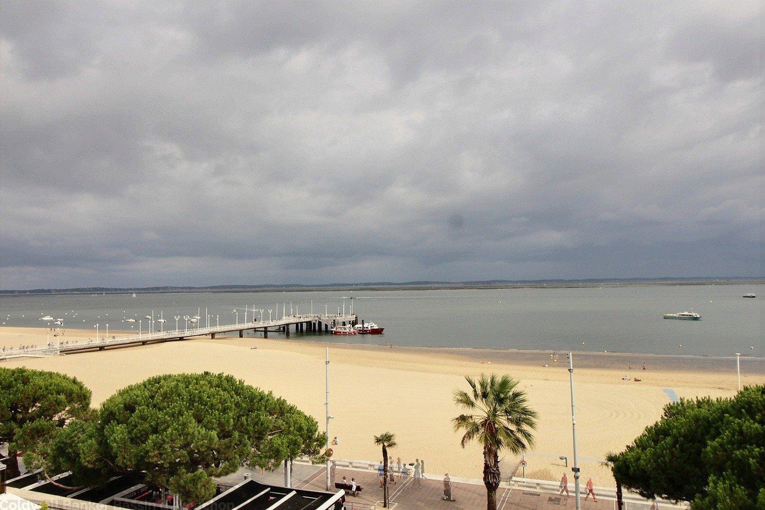appartement terrasse vue mer a vendre arcachon