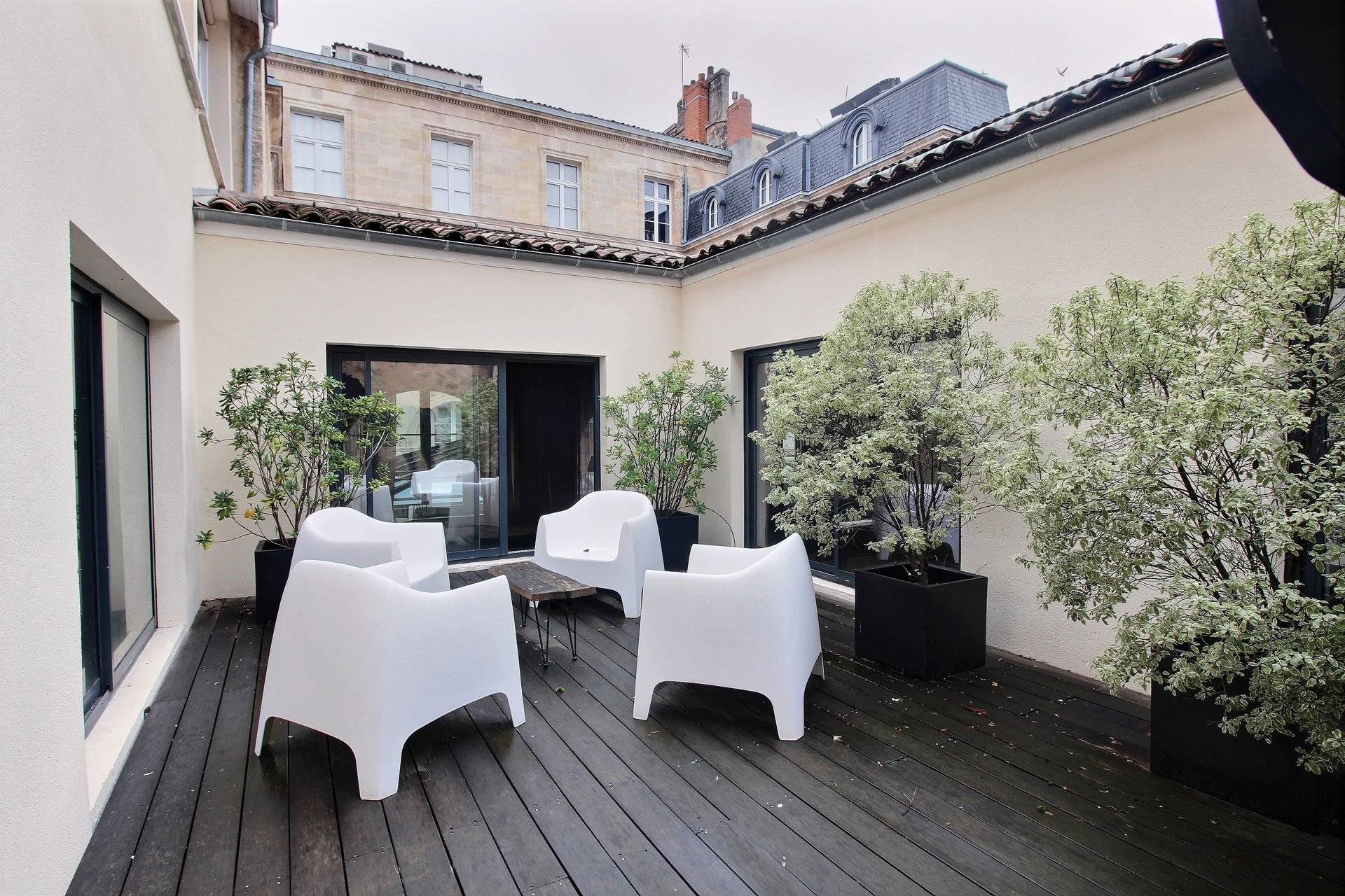 Acheter magnifique appartement de prestige avec terrasse BORDEAUX TRIANGLE D'OR