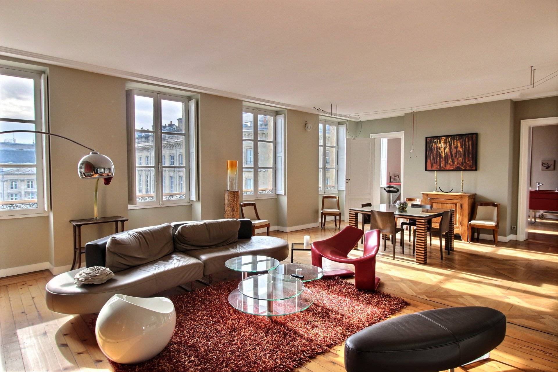Superbe appartement duplex avec terrasse vue Garonne à vendre BORDEAUX CENTRE