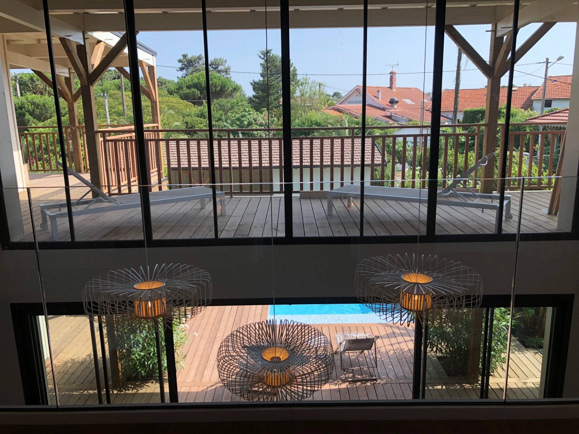 acquisition d'une villa neuve avec piscine au cap ferret