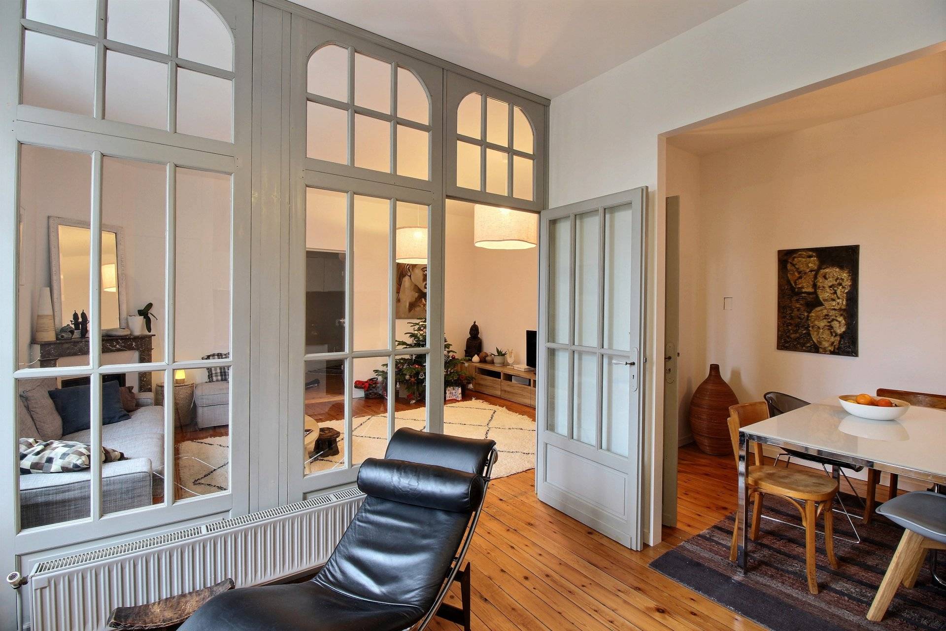 Achat superbe appartement rénové lumineux avec balcon en ville d'hiver ARCACHON