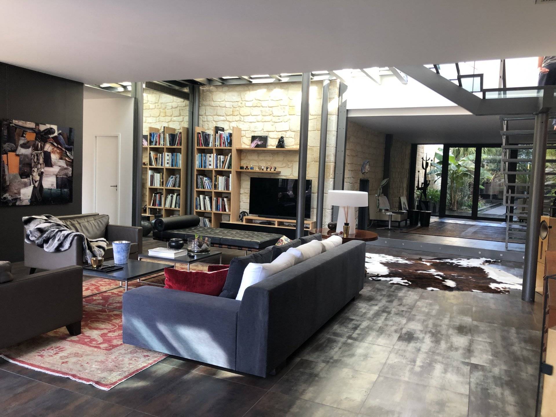 Superbe maison contemporaine avec piscine à vendre Bordeaux Chartrons Jardin Public