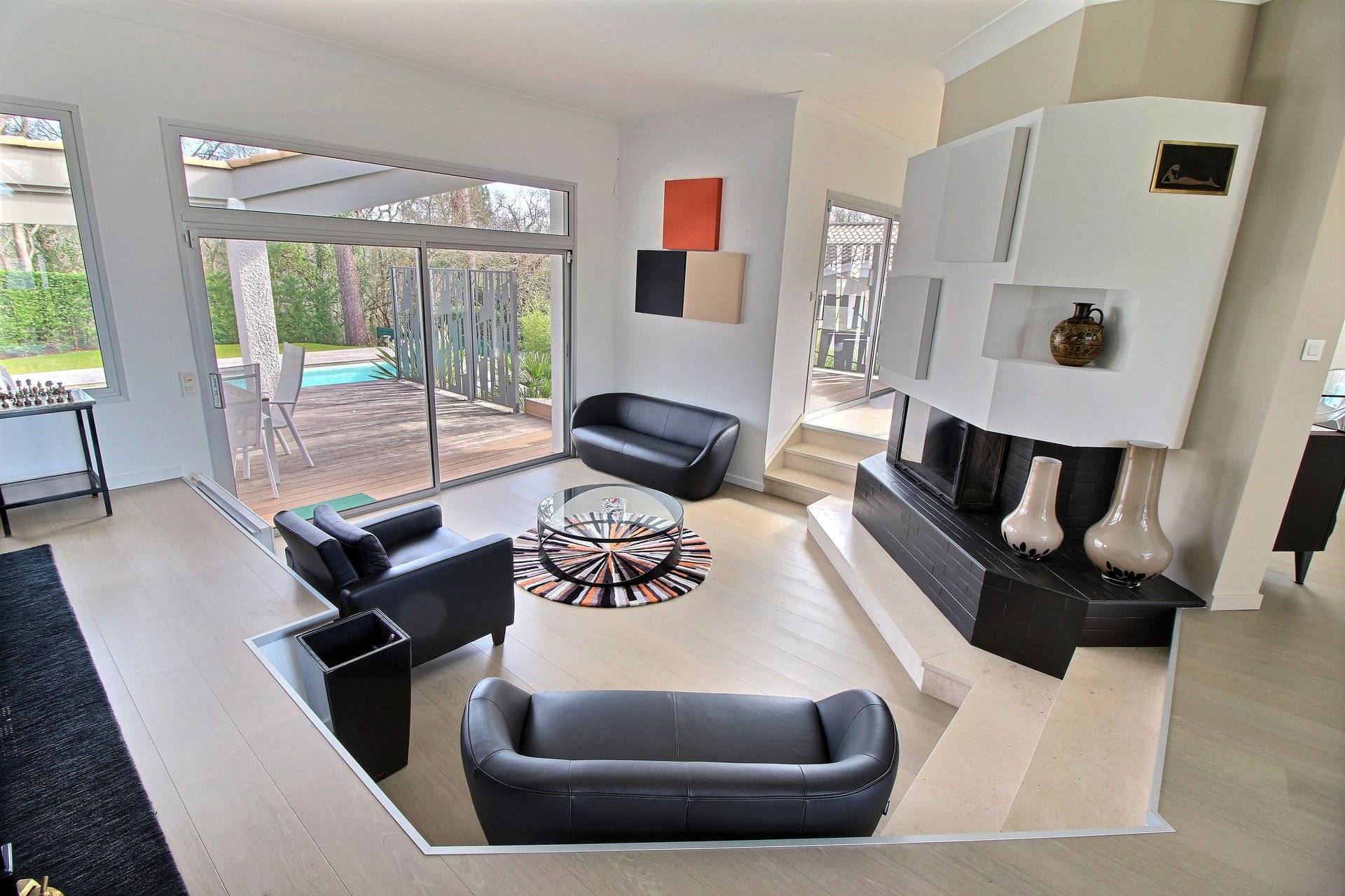 villa grands espaces arcachon