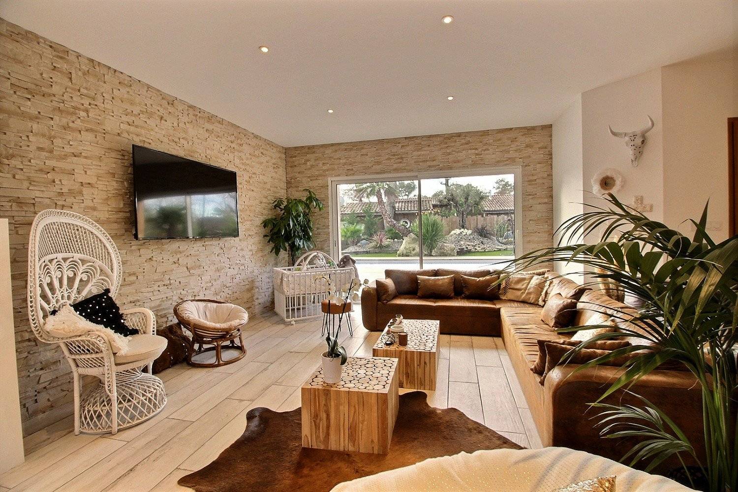 Vente splendide villa contemporaine bardage bois LANTON 33138