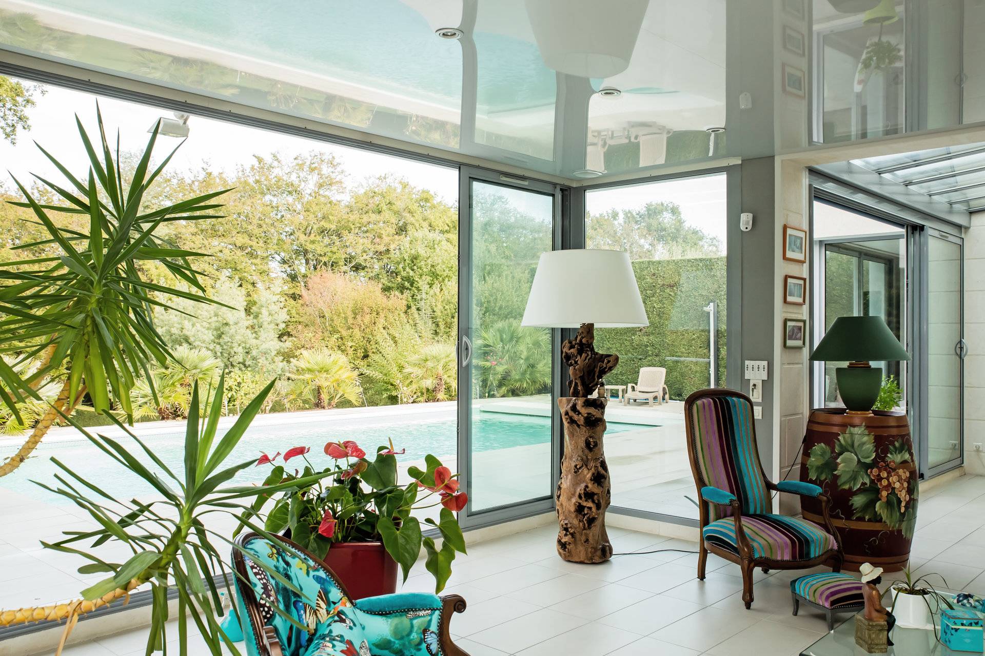 Achat maison d'architecte avec piscine