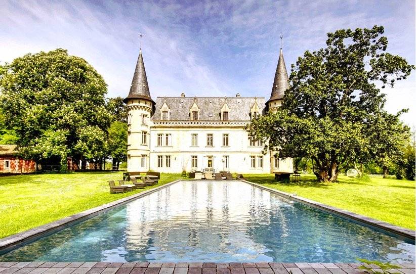 Vente d'un château près de Bordeaux