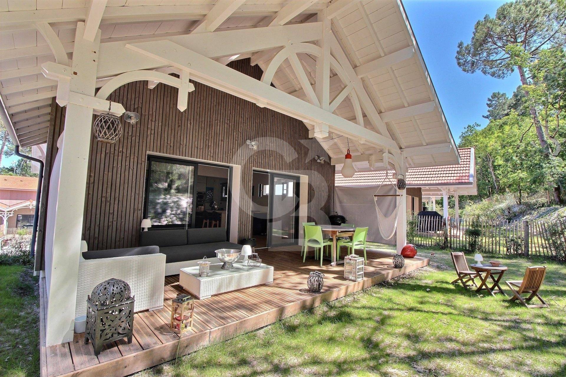 Vente maison neuve contemporaine avec terrain piscinable LA TESTE DE BUCH