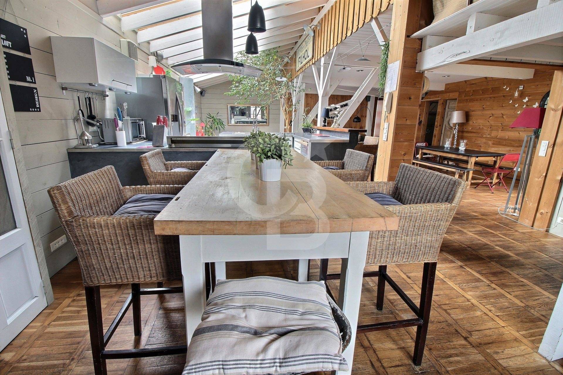 vente d'une maison esprit loft arcachon