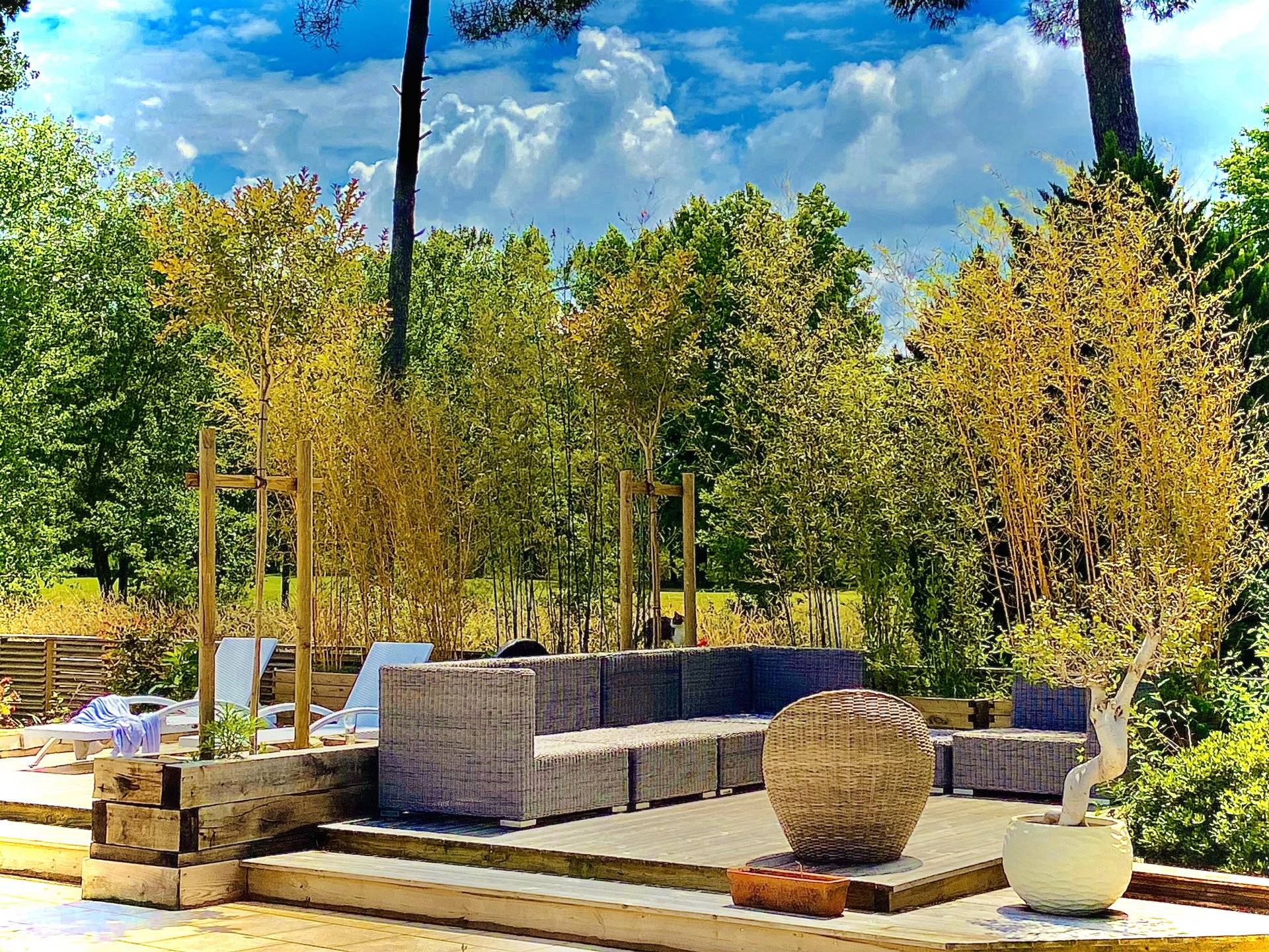 Maison avec piscine et superbe vue sur le Golf à vendre GUJAN-MESTRAS