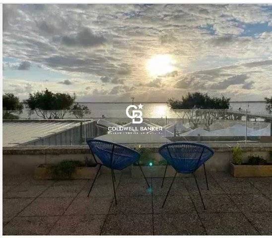 Appartement à vendre Arcachon Le Moulleau - première ligne avec terrasse 90 m², vue mer
