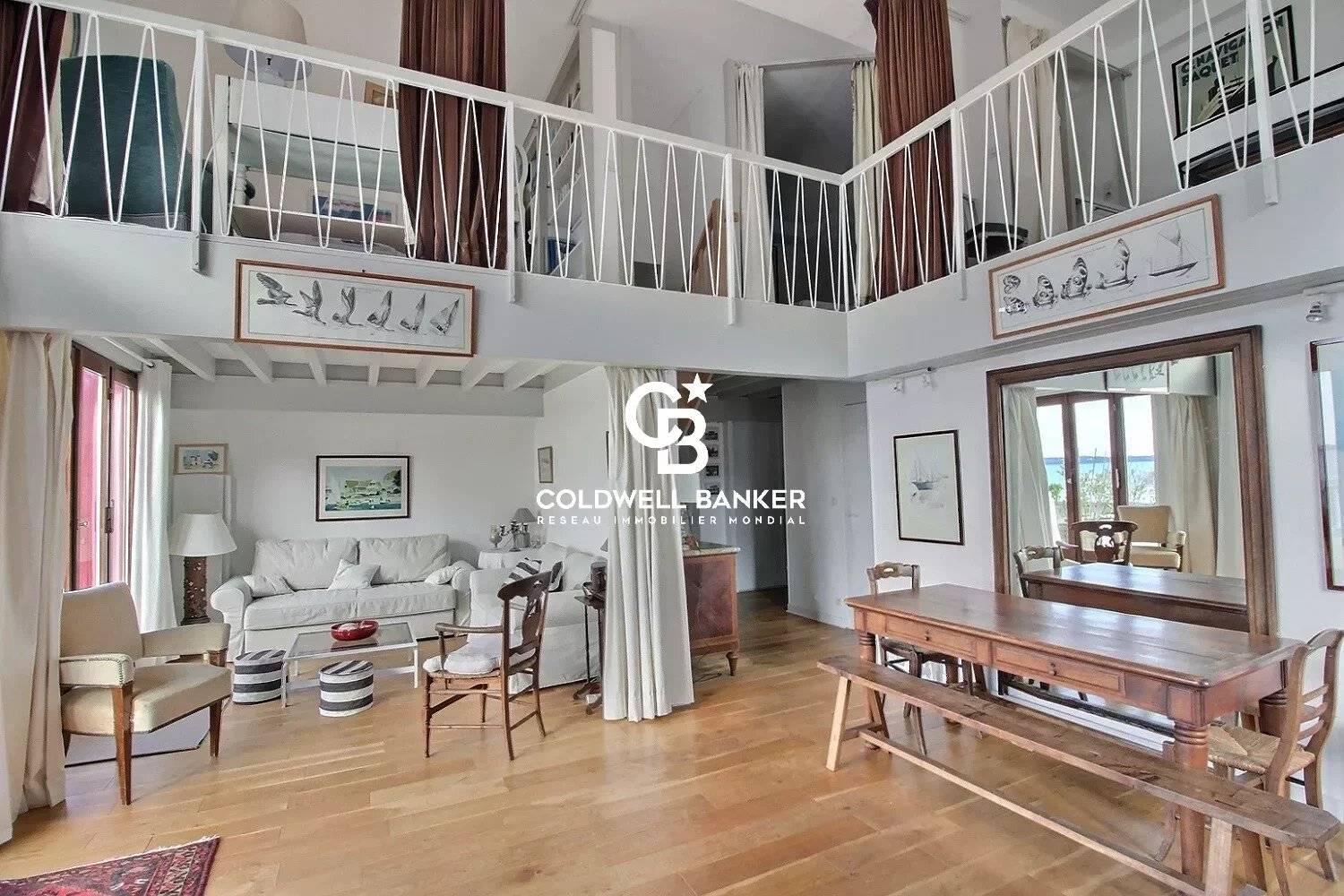 Appartement à vendre Arcachon Le Moulleau - première ligne avec terrasse 90 m², vue mer