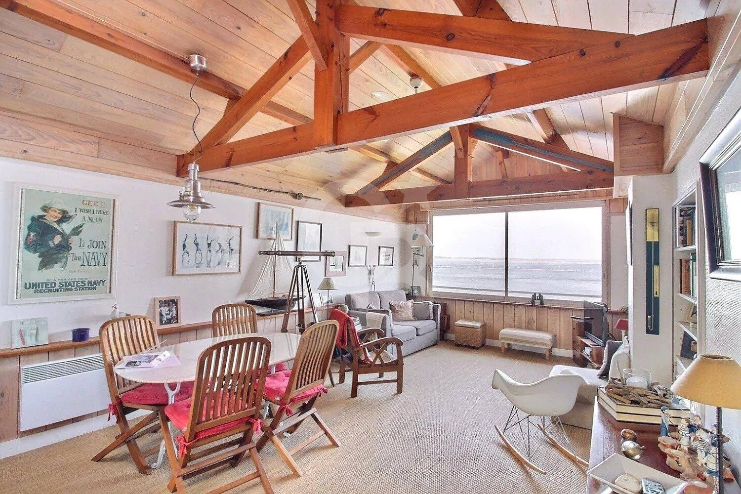 Appartement 5 pièces en 1ère ligne à vendre ARCACHON CENTRE VILLE