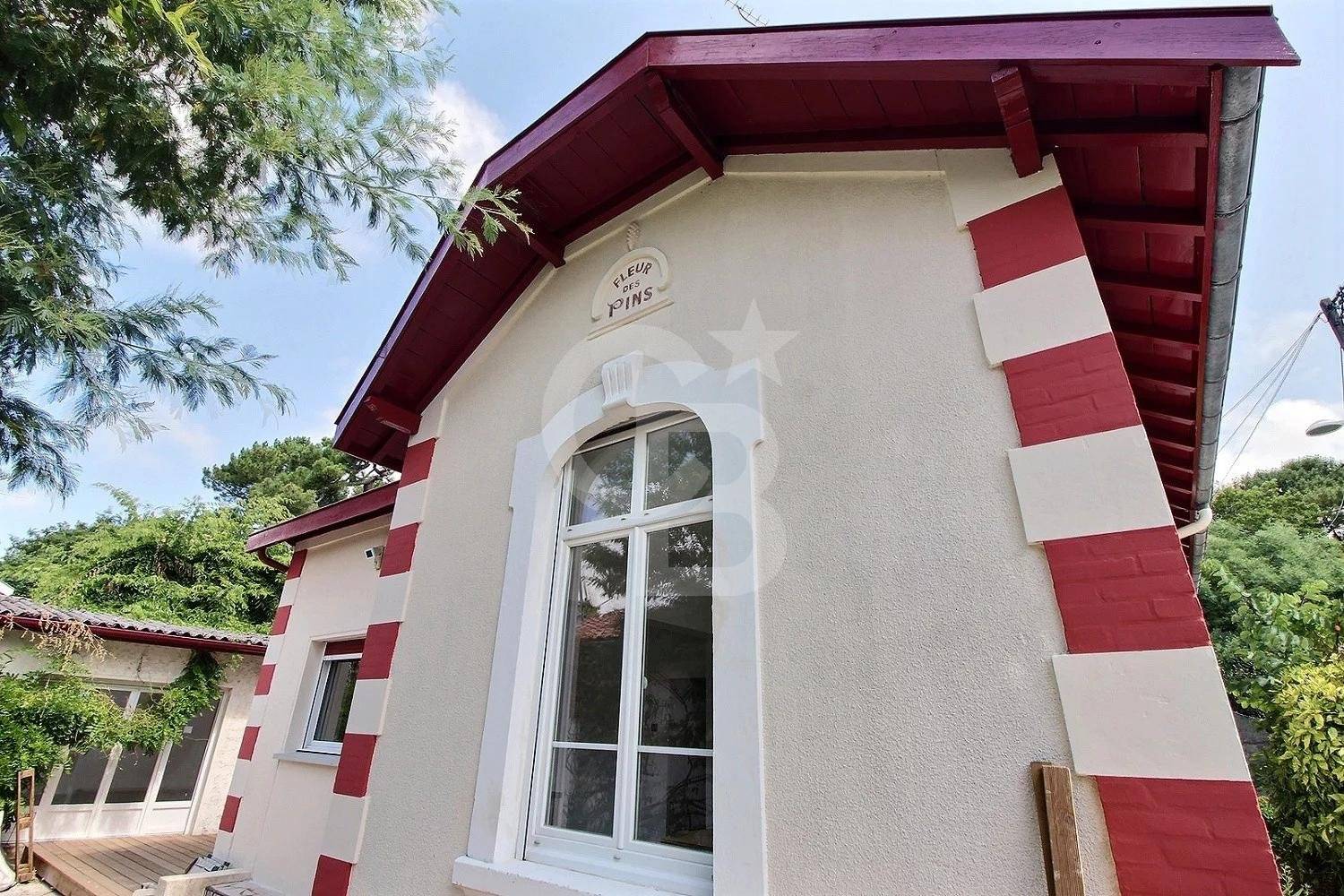 Authentique maison arcachonnaise rénovée à vendre ARCACHON VILLE D'AUTOMNE
