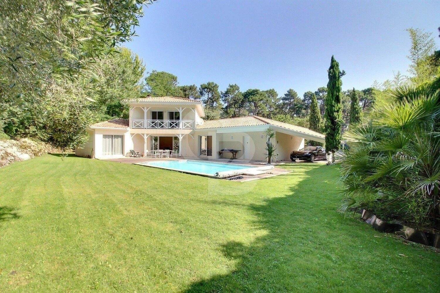 Vente belle maison contemporaine avec piscine ARCACHON PROCHE MOULLEAU