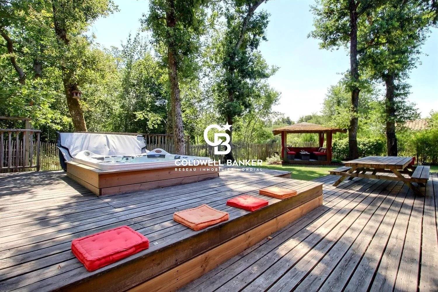 Maison familiale bois avec vue forêt proche Bassin - Lanton