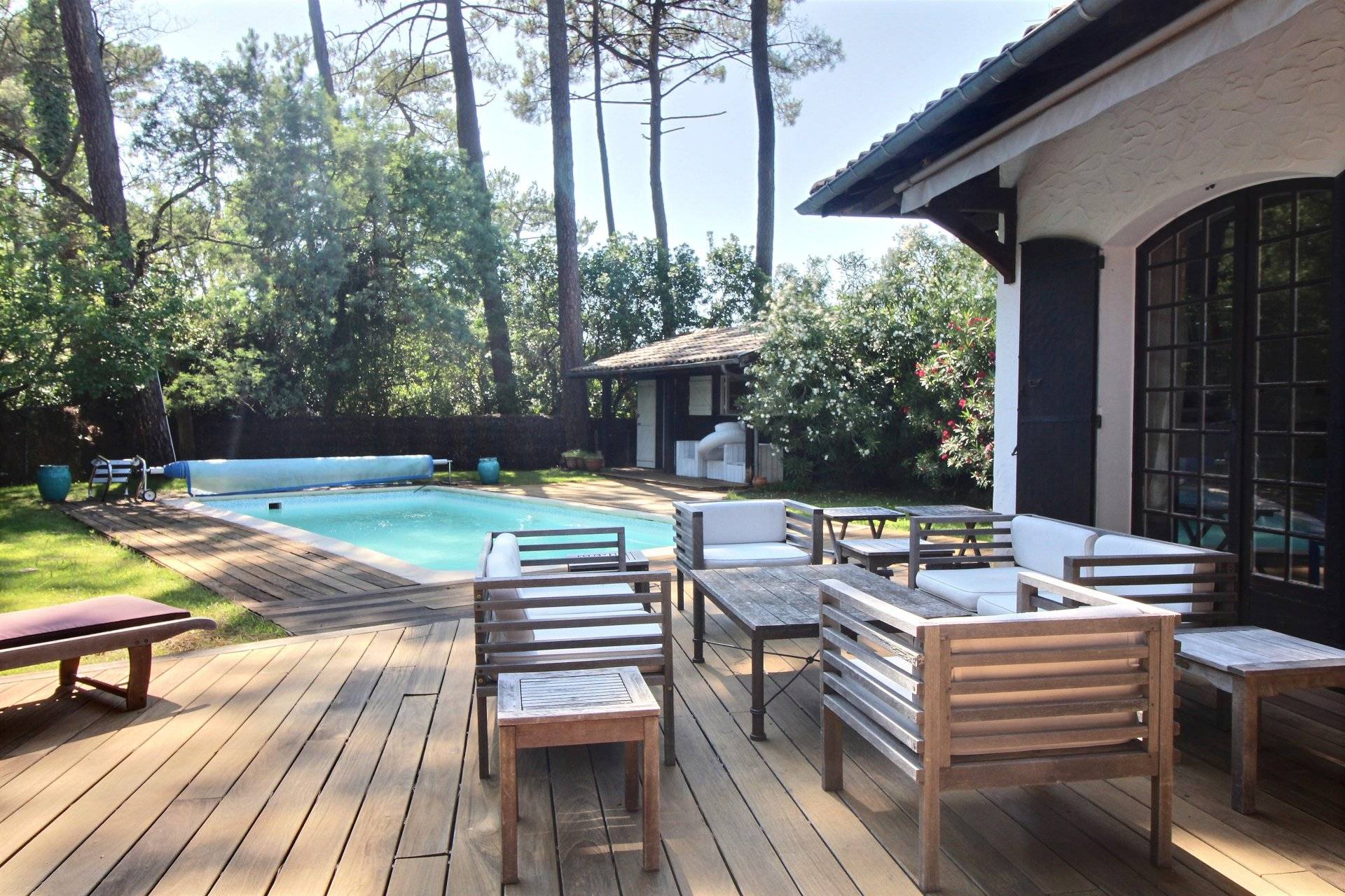 Maison familiale typique avec piscine et dépendance - Pyla-sur-mer proche Abatilles