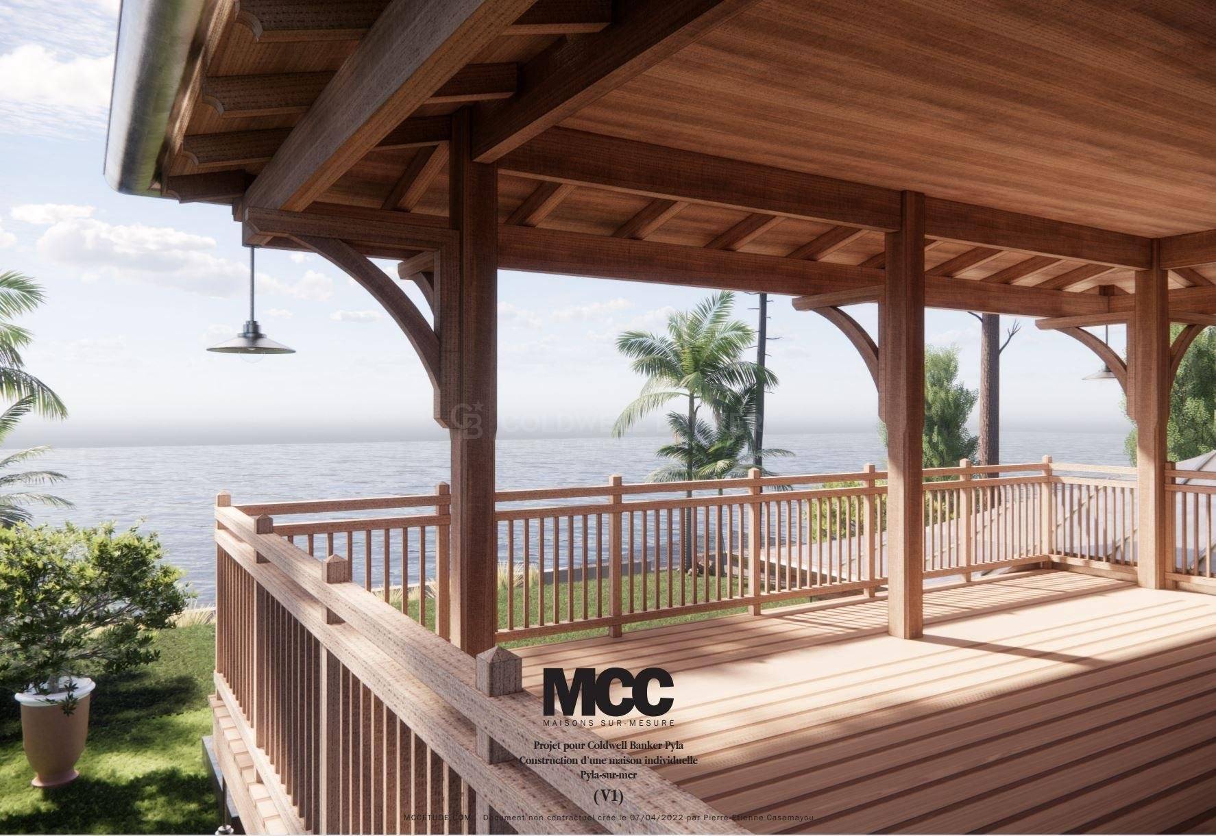 Exceptionnel terrain en première ligne vue Bassin - Pyla sur Mer