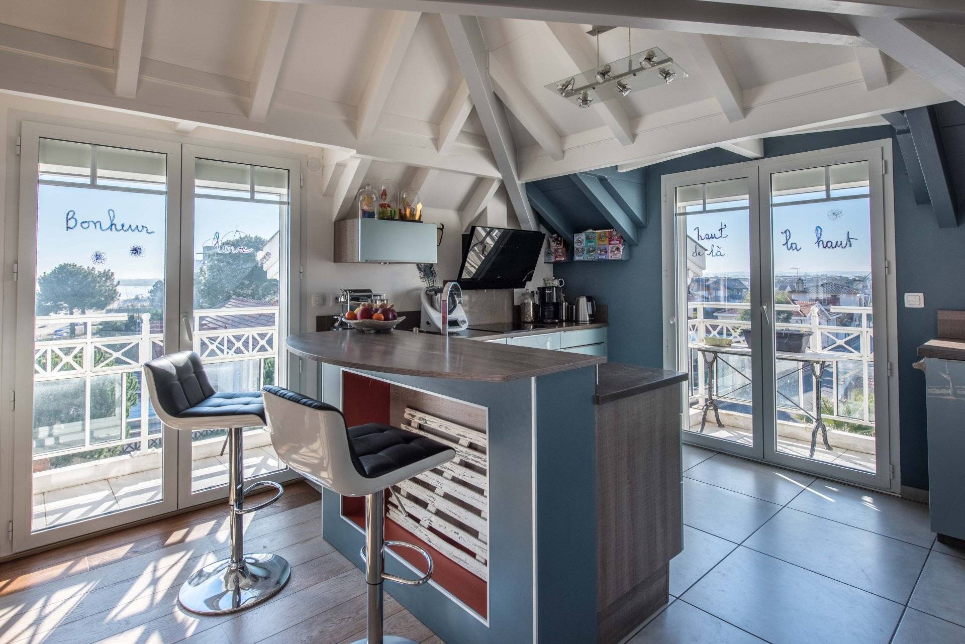 Achat magnifique appartement duplex en première ligne ARCACHON