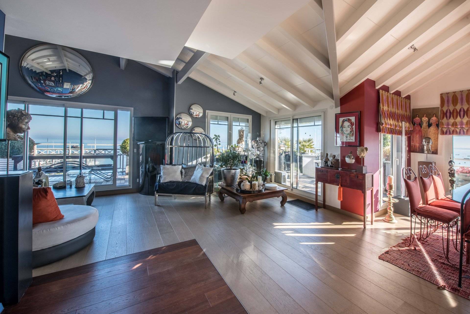 Acheter magnifique appartement duplex en première ligne ARCACHON