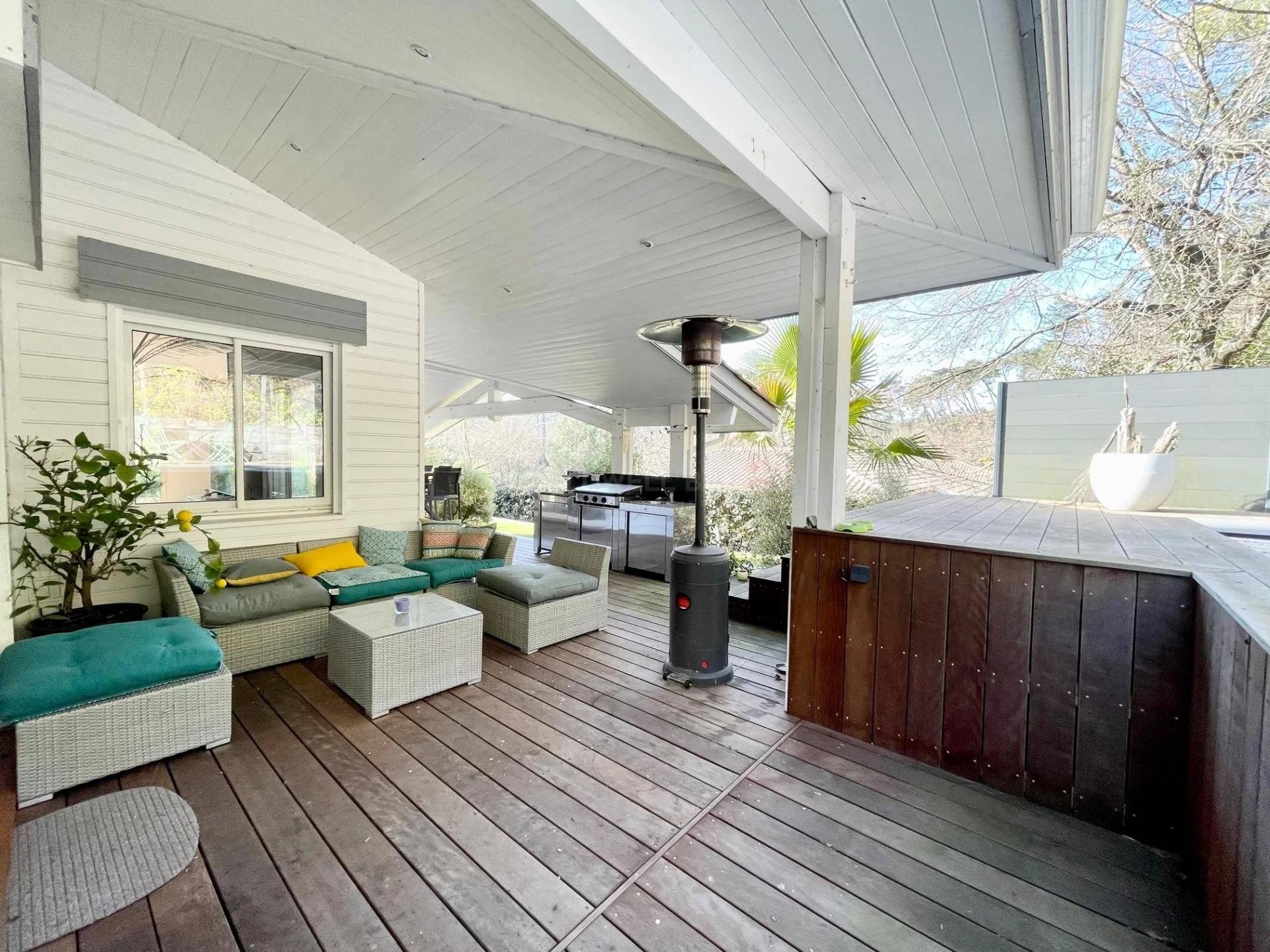 Villa ossature bois avec piscine idéale résidence secondaire  - Pyla sur mer