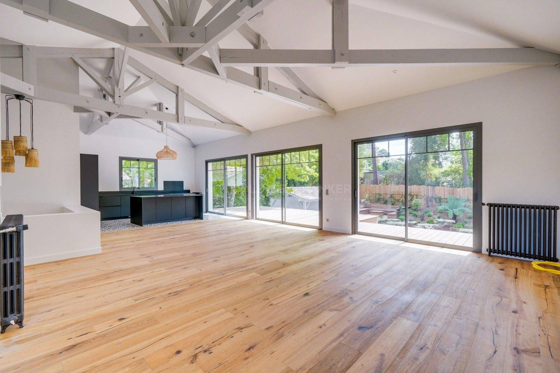 Recherche villa d'exception avec grand jardin et piscine ARCACHON LES ABATILLES