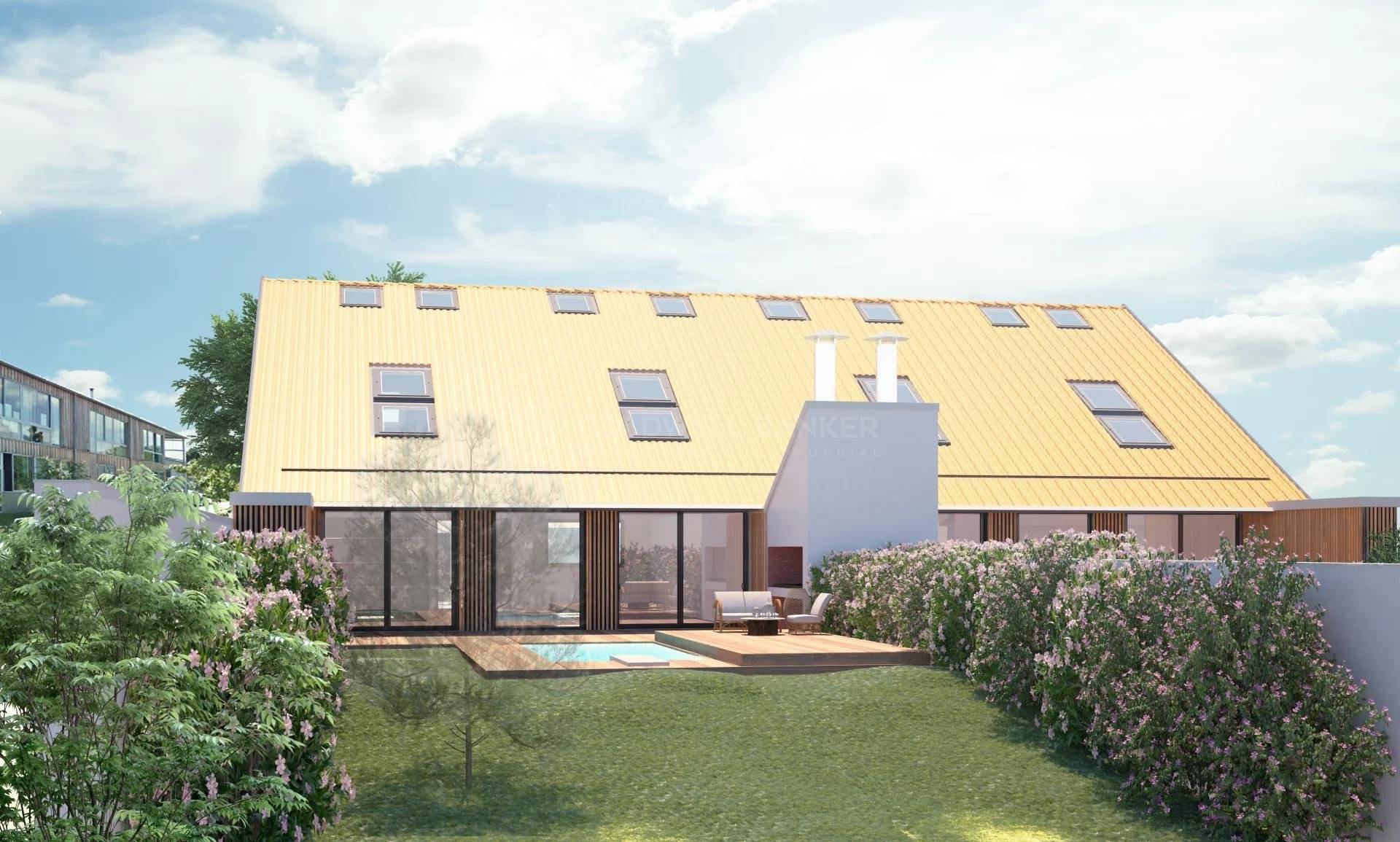 Maison d'architecte neuve T5 avec piscine et garage à vendre EYSINES CENTRE
