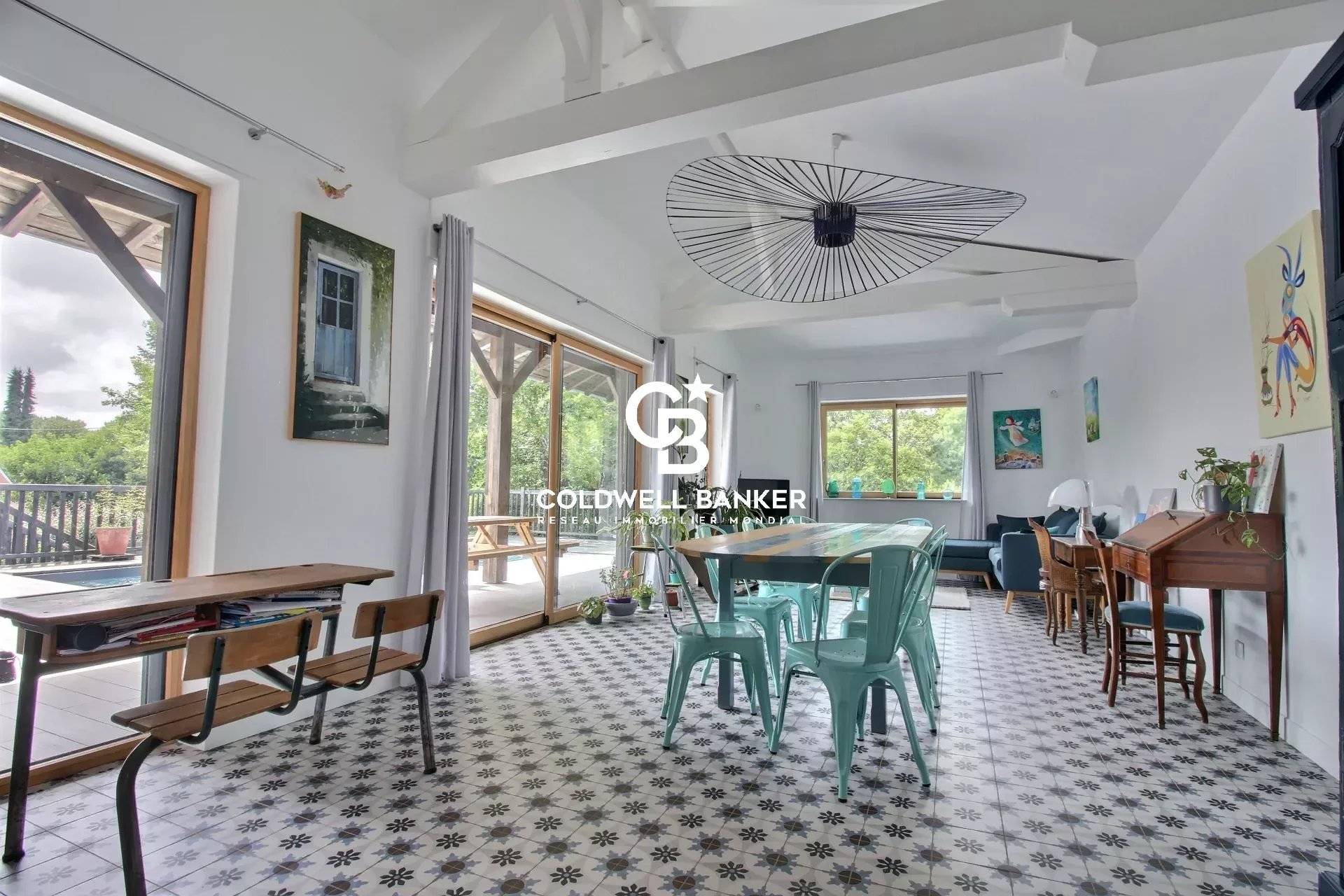 Villa de charme avec grande terrasse et piscine chauffée - Gujan-Mestras