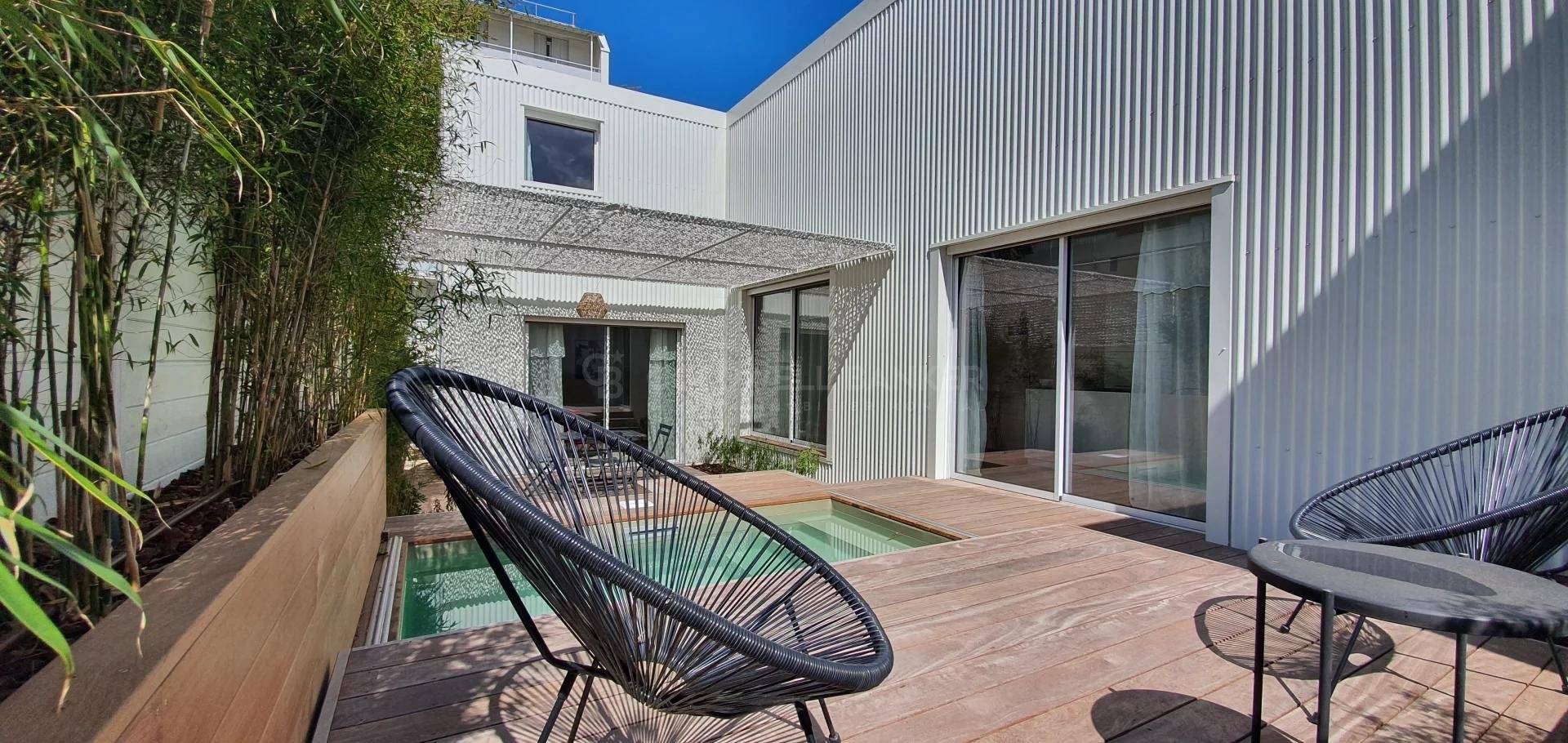 vente Maison d'architecte avec piscine au BOUSCAT