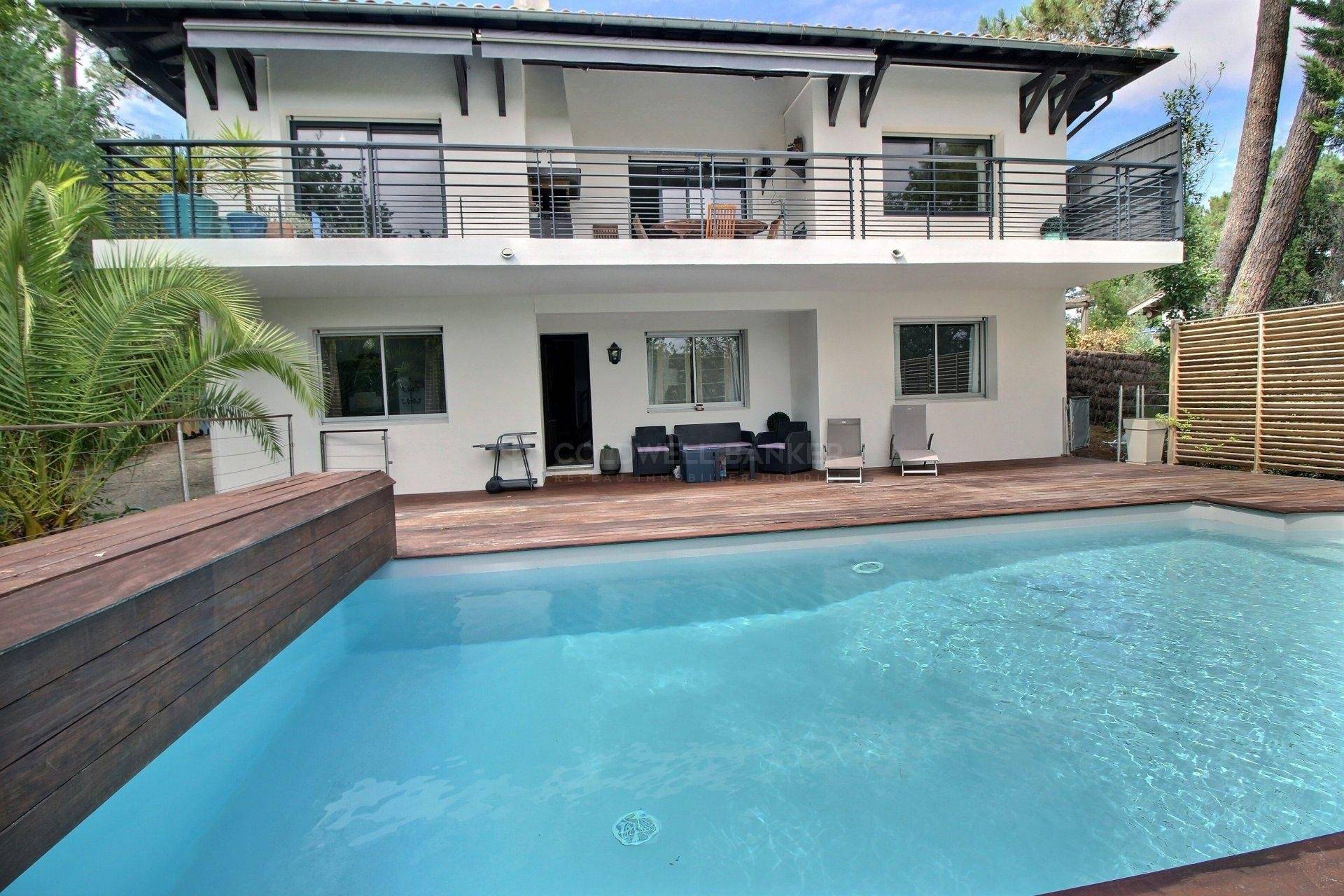 Maison avec piscine et vue forêt - Arcachon