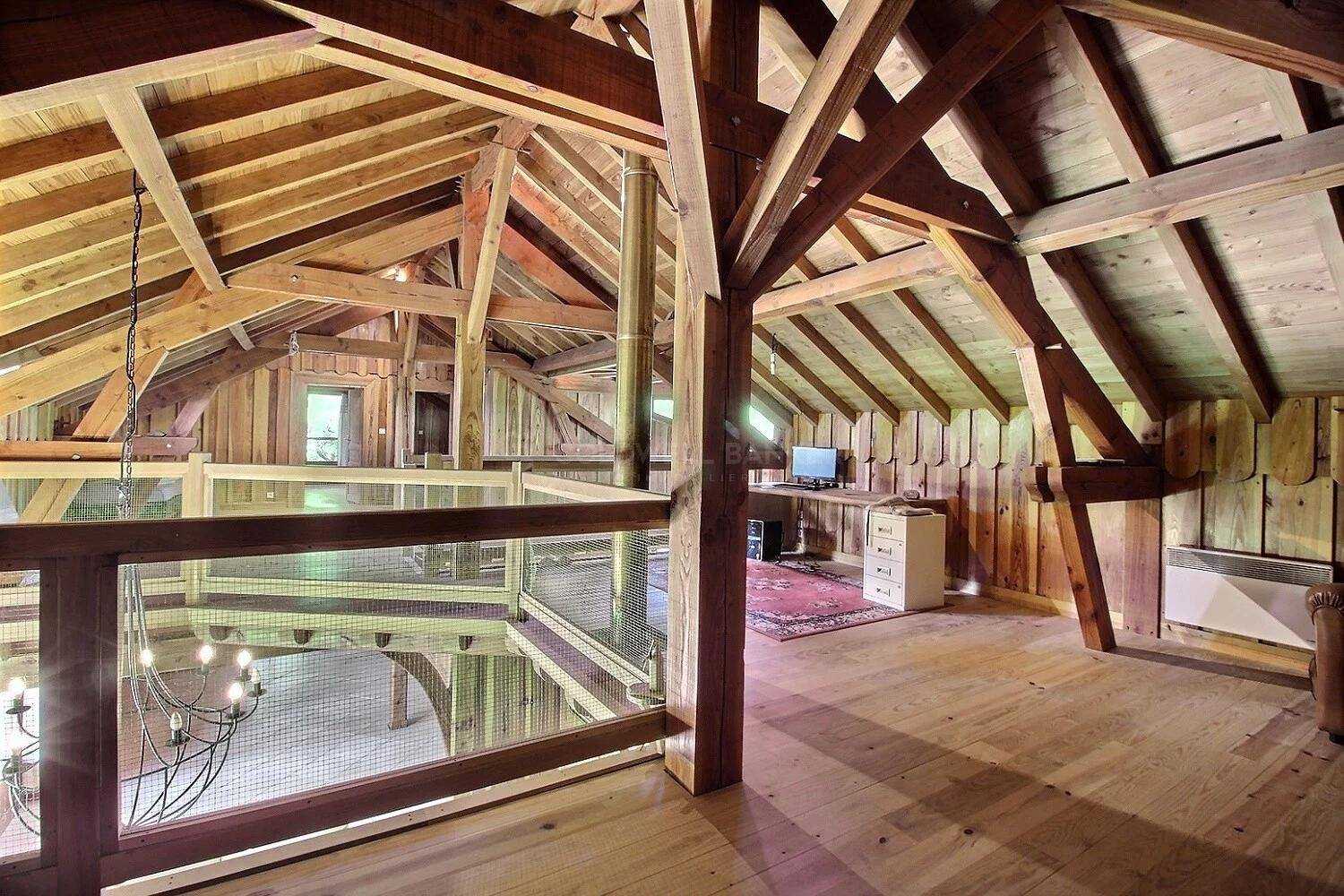 Propriété de trois maisons en bois dans la forêt - Andernos-les-Bains