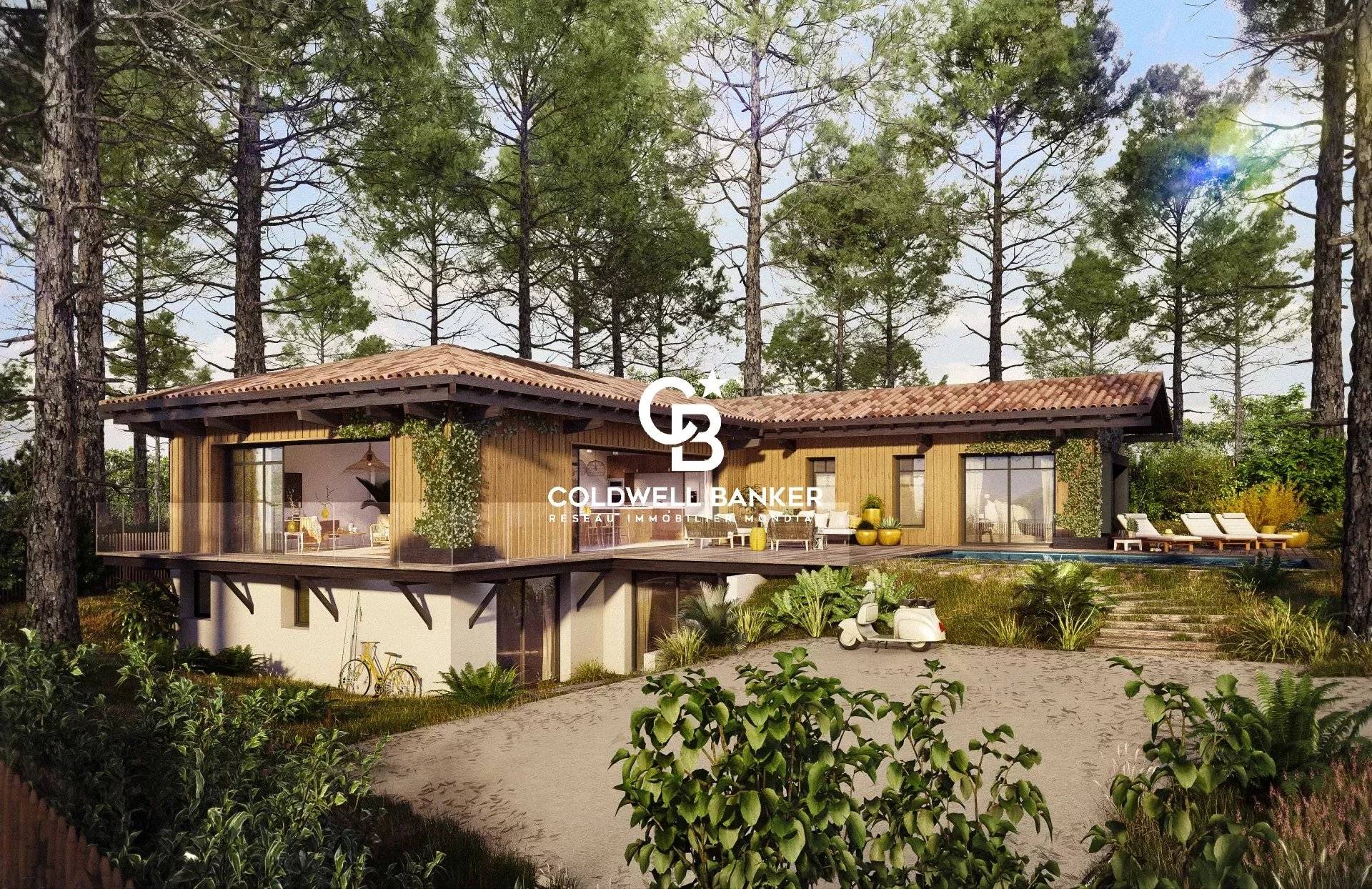 Terrain avec projet de rénovation - Pyla Cercle de la voile 