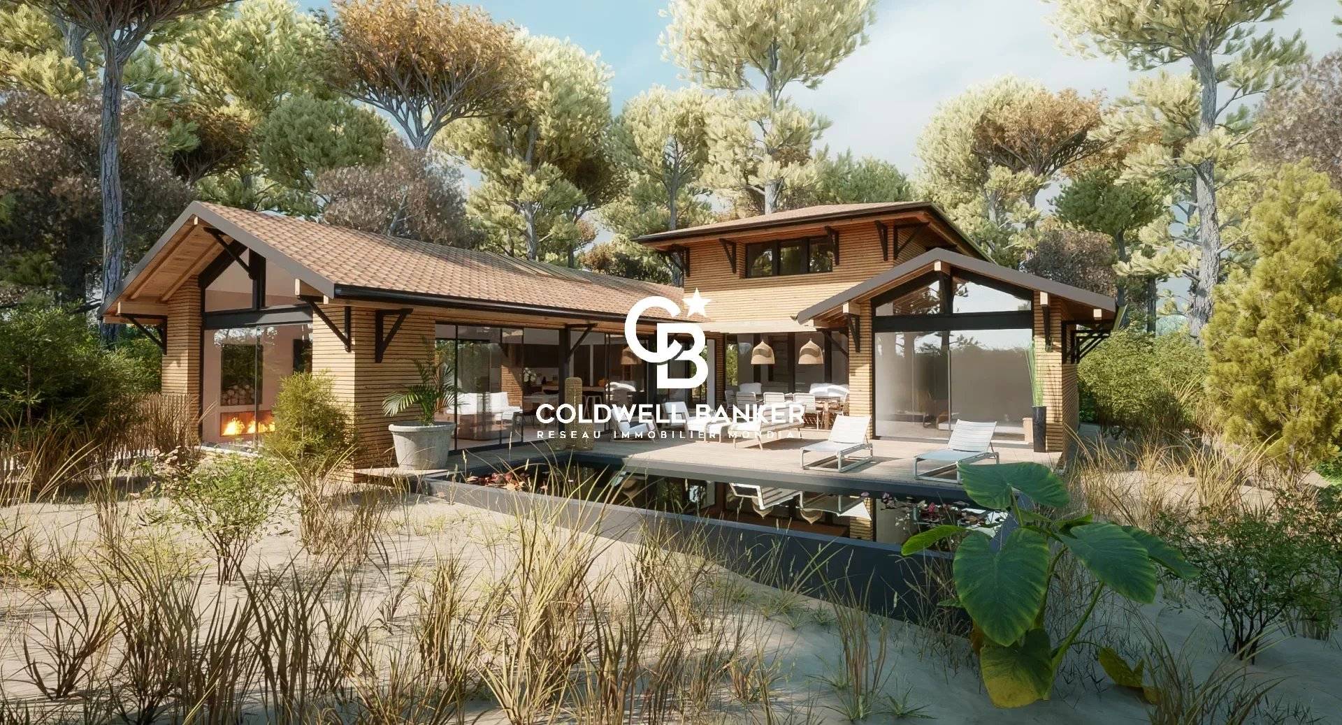 Villa d'architecte avec piscine à vendre à Arcachon