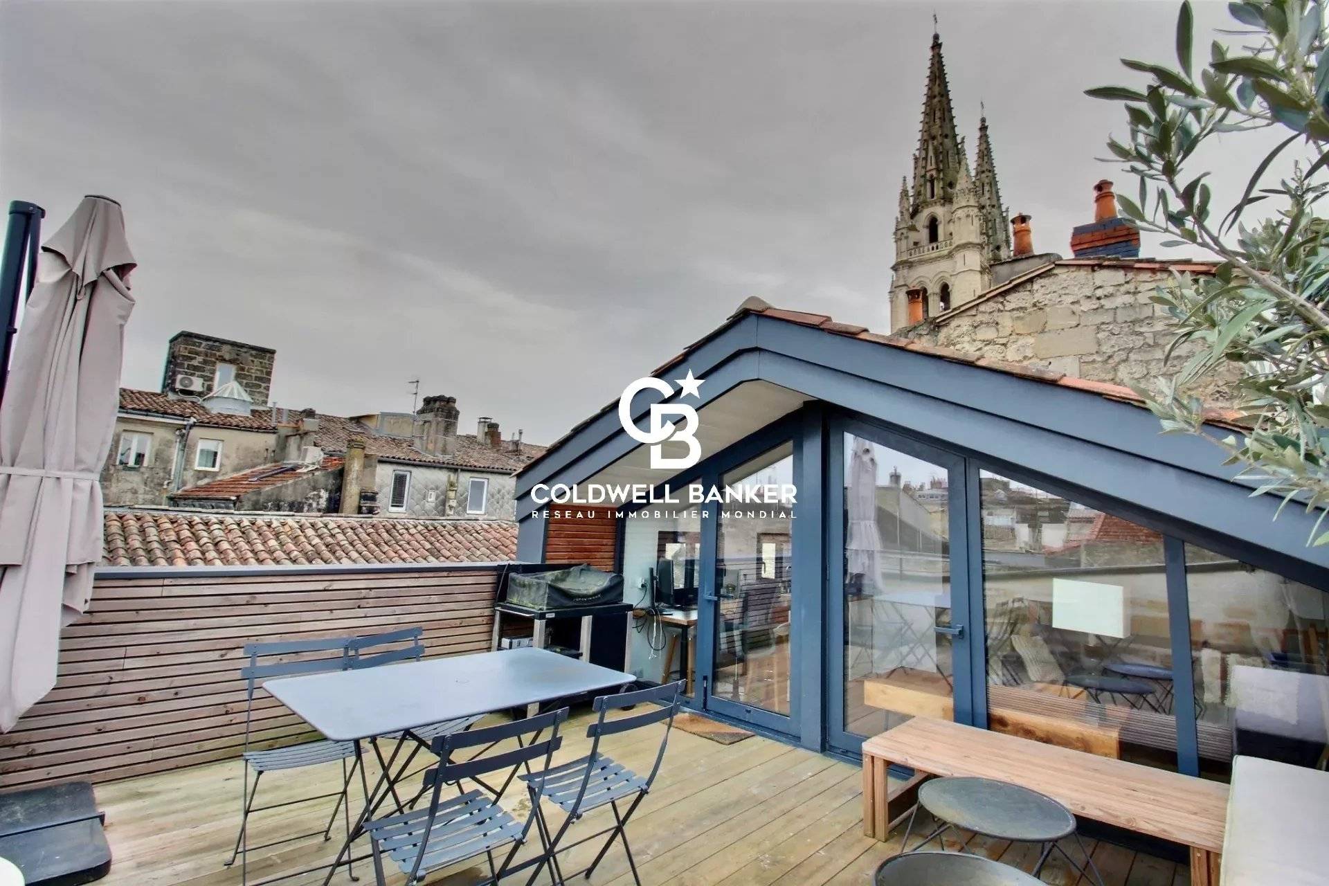 Duplex contemporain avec terrasse rooftop - Vue panoramique au cœur de Bordeaux Chartrons