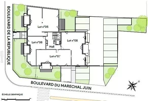 Appartement 4 pièces avec balcon à proximité du Bassin, Andernos 