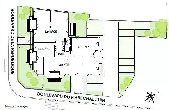 Appartement 4 pièces avec balcon à proximité du Bassin, Andernos 