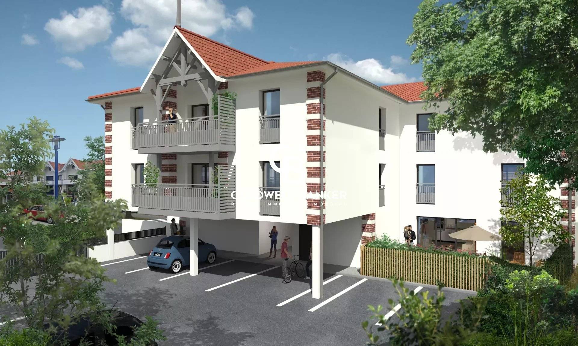 Appartement 4 pièces avec balcon à proximité du Bassin, Andernos 