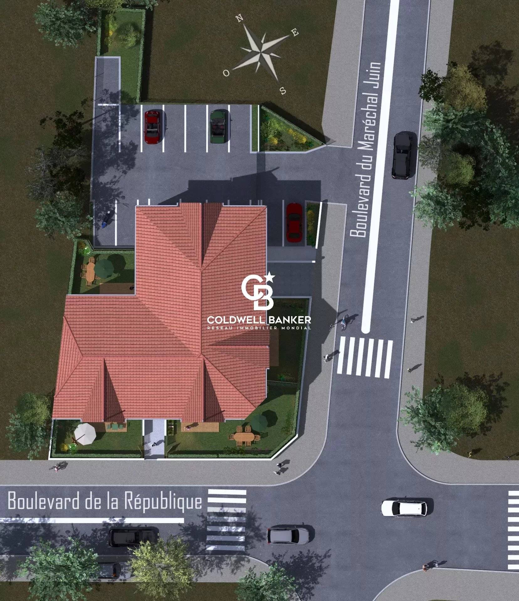 Appartement 4 pièces avec balcon à proximité du Bassin, Andernos 