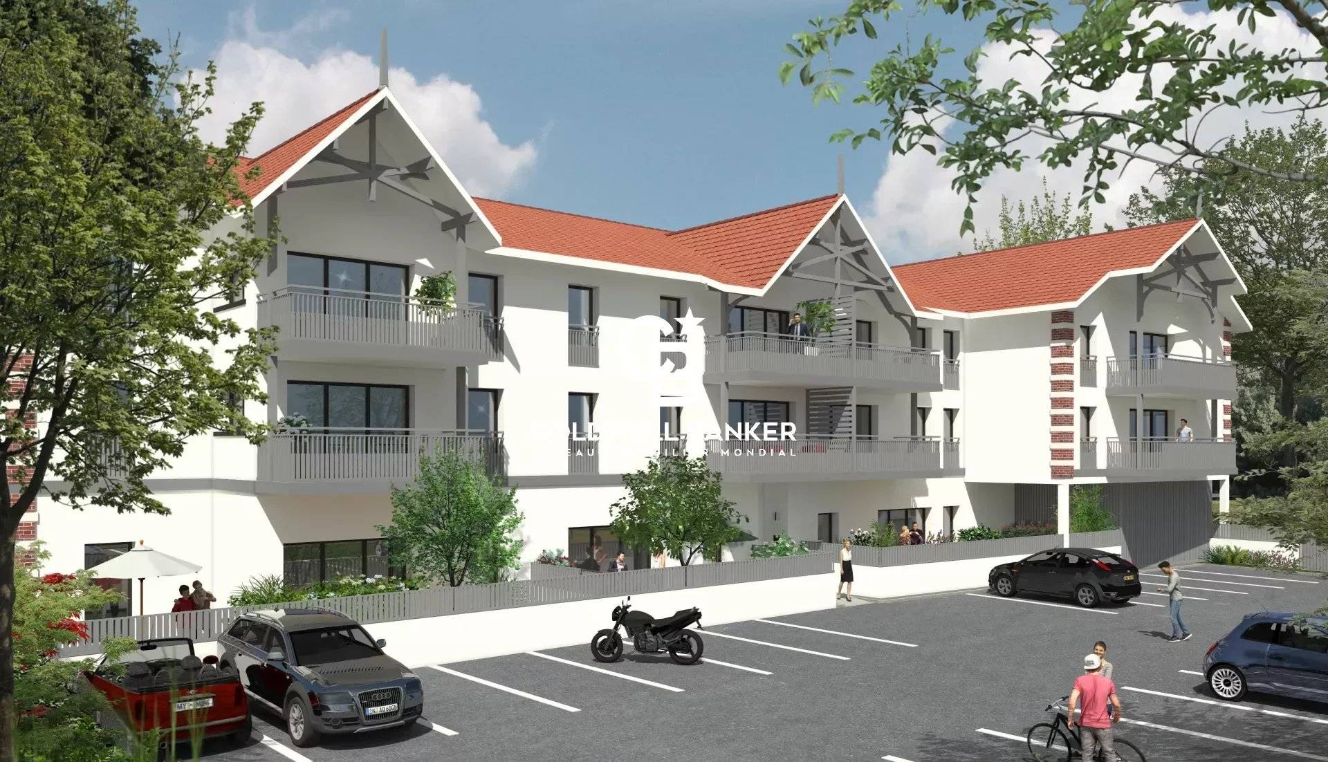 Appartement 2 chambres avec balcon dans la résidence prisée du Mauret, Andernos