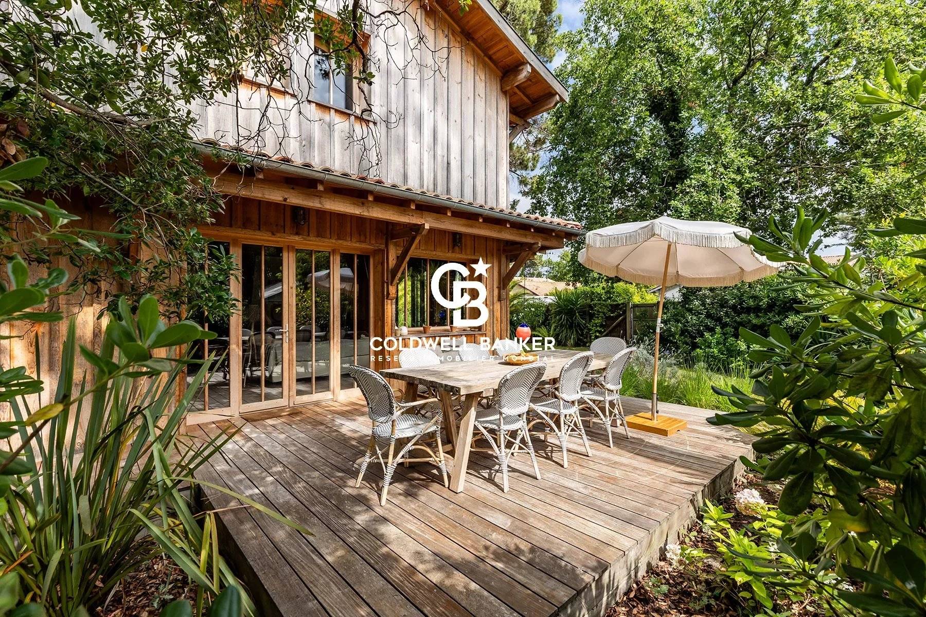 Maison typique Cap Ferret proche plage à vendre Petit Piquey