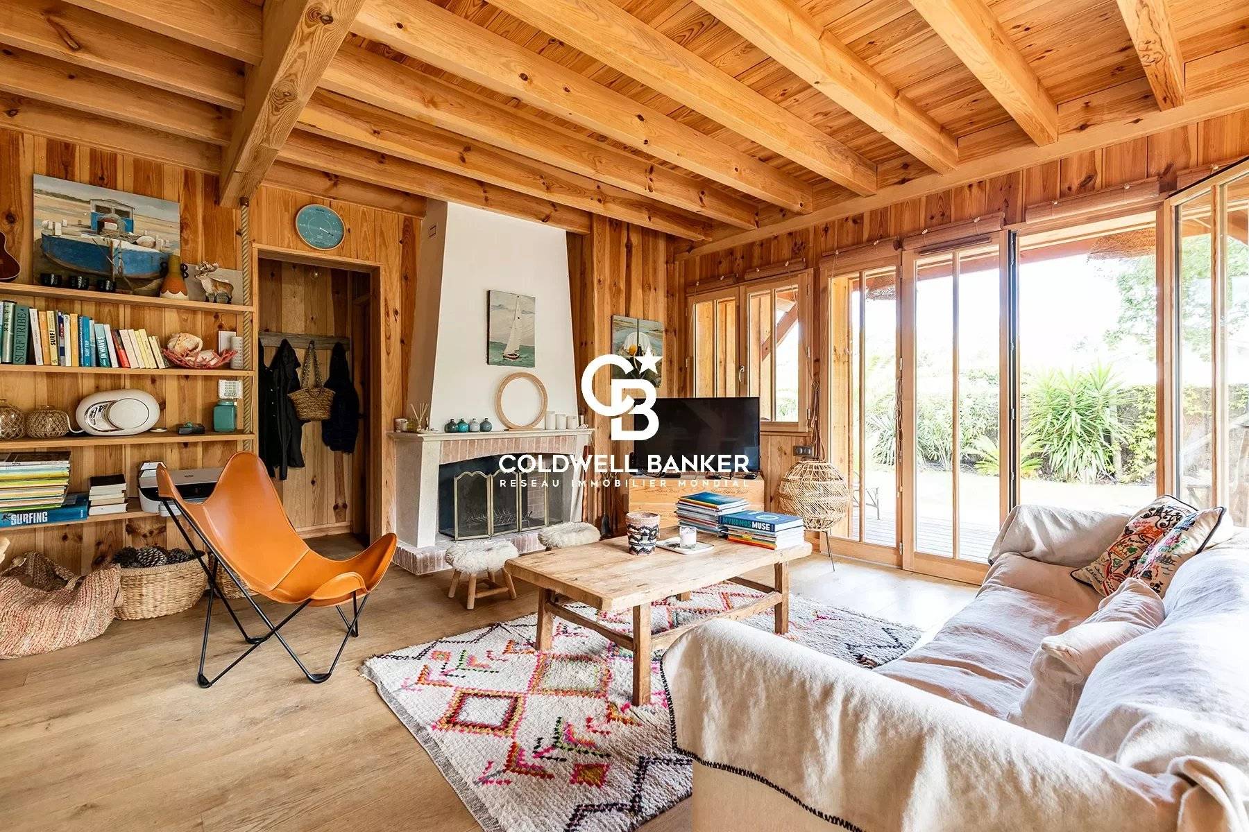 Maison typique Cap Ferret proche plage à vendre Petit Piquey