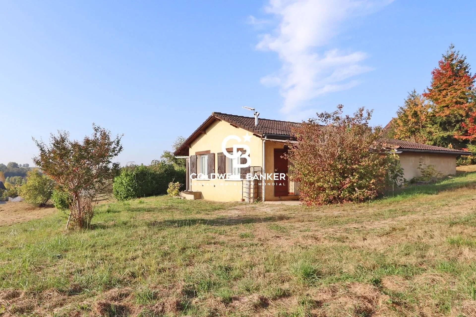 Maison à rénover avec grand terrain et vue panoramique Bergerac - Lembras